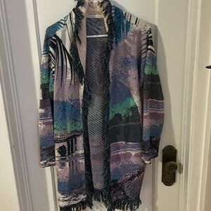 Aldo Martins for Anthropologie Moira Fringed Cardigan - XS